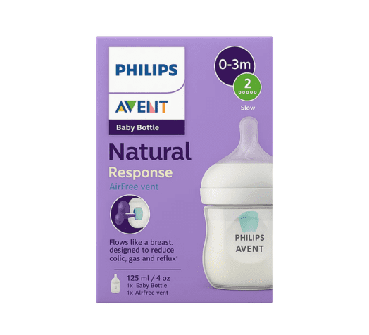 AVENT BIBERON NATURAL RESPONSE 125ML