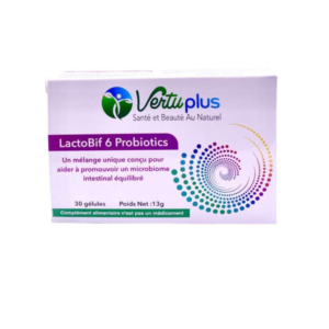 VERTUPLUS LACTOBIF 6 PROBIOTICS 30 GELULES