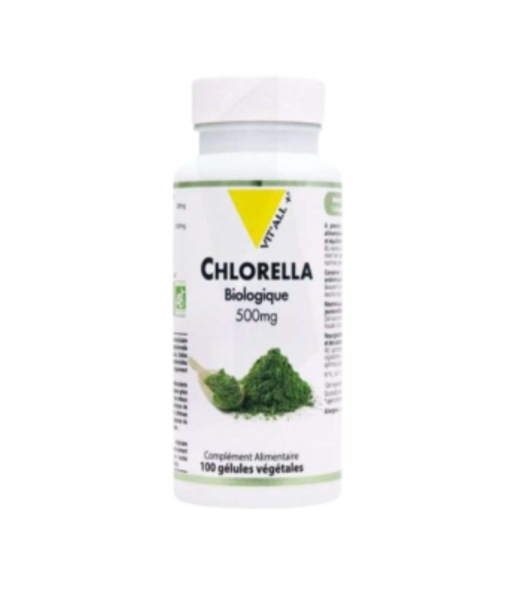 VITALL PLUS Chlorella 500mg 100 gelules